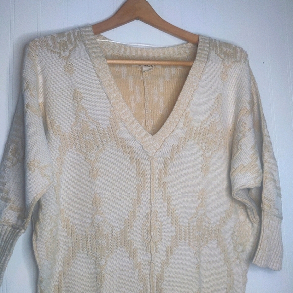 Roxy "Bleached Sand" Sweater Dress XS - Picture 4 of 9